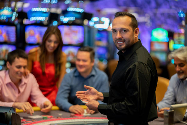 Mobile app interface showing live-dealer table selection
